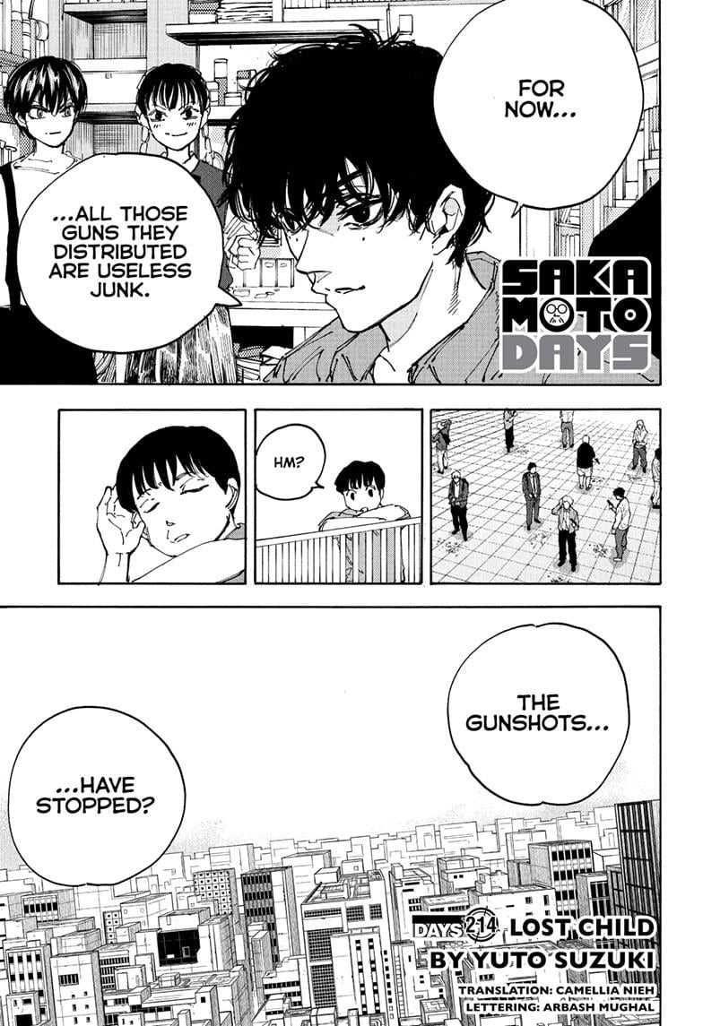 Sakamoto Days Chapter 214 1